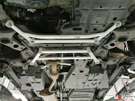 Ultra Racing 4-Point Front Lower Brace for Lexus NX & Toyota Harrier