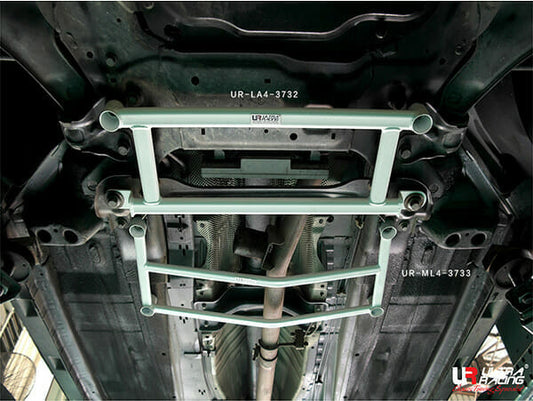 Ultra Racing 4-Point Mid Lower Brace for Freelander 2 L359