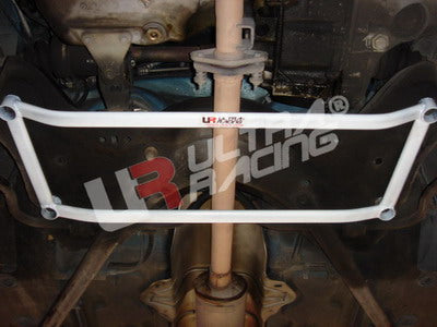 Ultra Racing Front Lower Brace for Peugeot 206 | 4-Point Mount