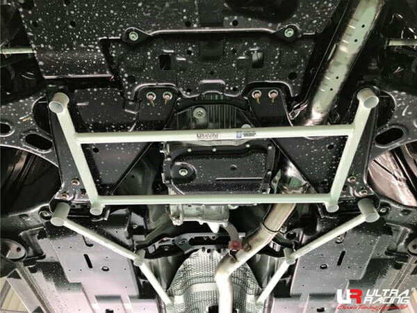 Ultra Racing 4-Point Front Lower Brace for Subaru XV GT