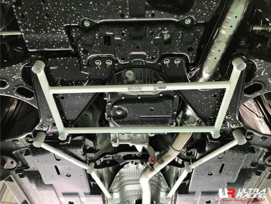 Ultra Racing 4-Point Front Lower Brace for Subaru XV GT