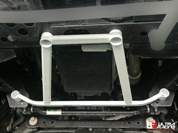 Ultra Racing 4-Point Front Lower Brace for Ford Ranger Wildtrak 2.0T 4