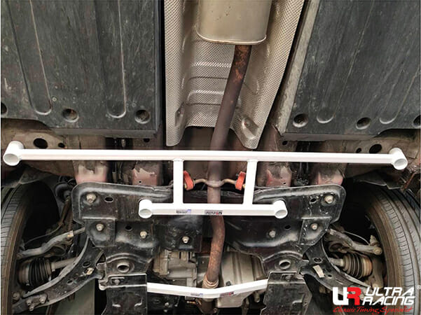 Ultra Racing 4-Point Front Lower Brace for MG ZS SUV 1.5 17+