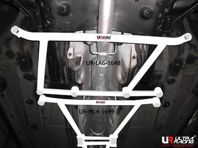 Ultra Racing Front Lower Brace for Mini Clubman R55 | 6-Point