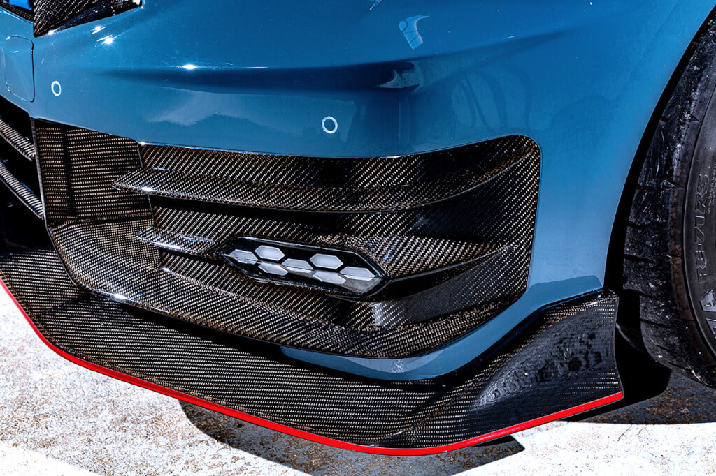 Top Secret M24 Full Bumper Kit Half Carbon - GT-R R35