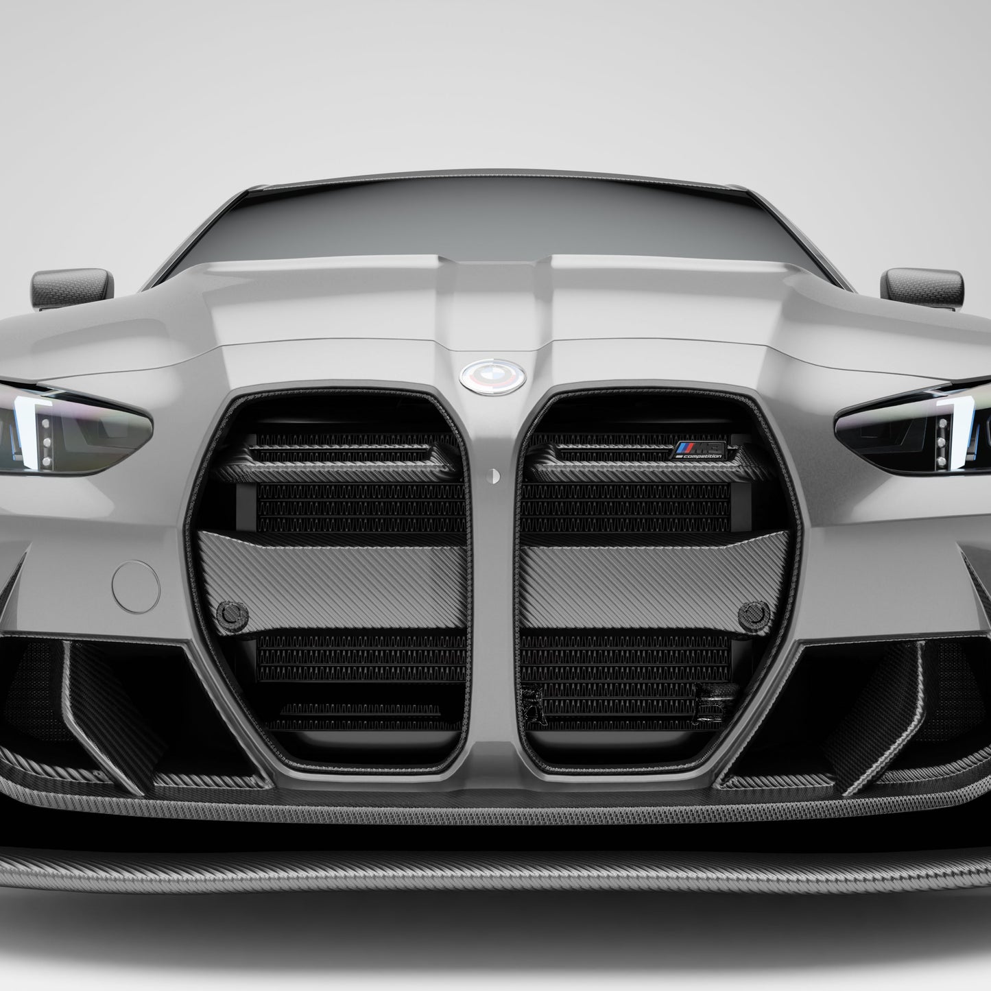 Revozport Carbon Fiber Front Grill for BMW M3 G80 (with ACC)