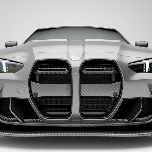 Revozport Carbon Fiber Front Grill for BMW M3 G80 (with ACC)