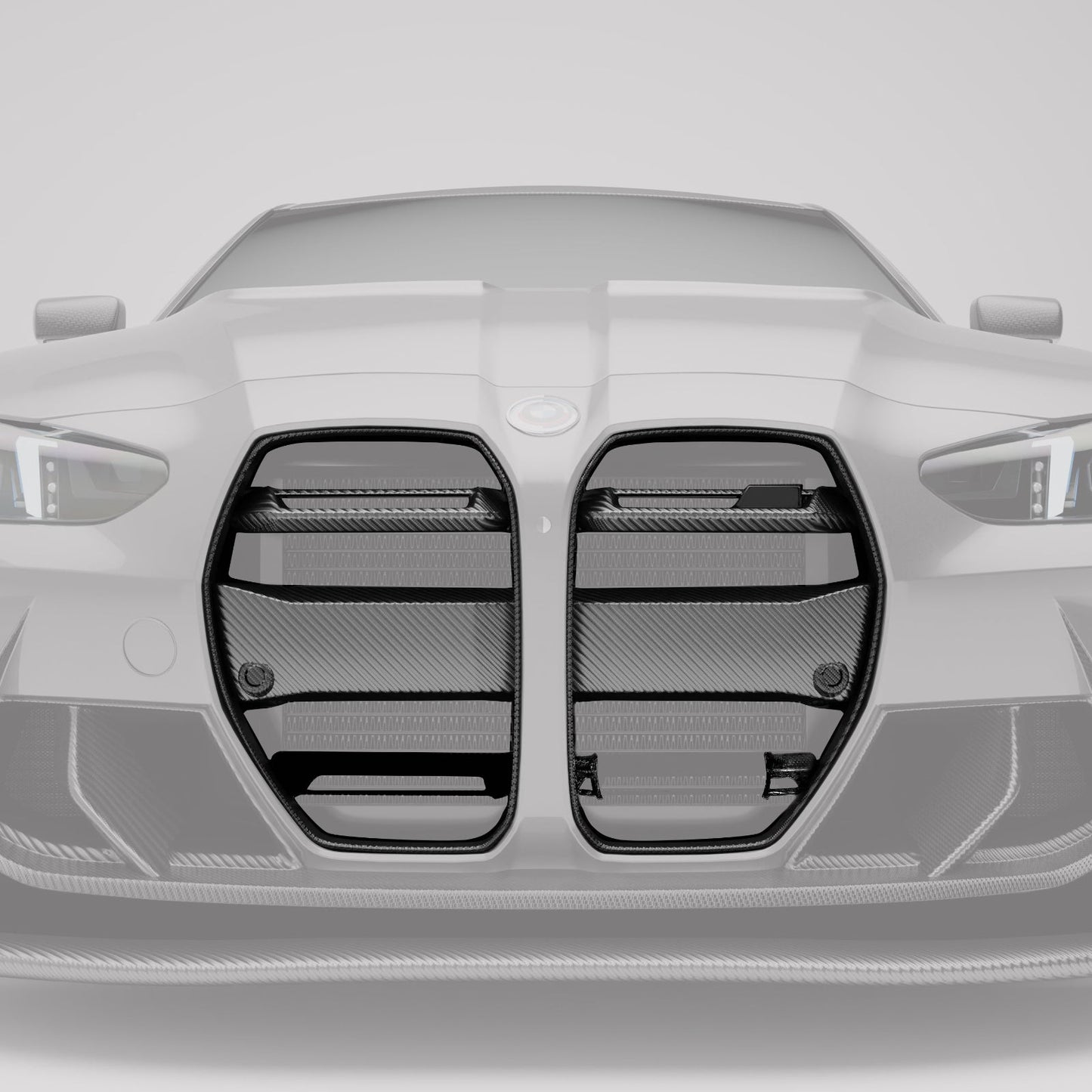 Revozport Carbon Fiber Front Grill for BMW M3 G80 (with ACC)
