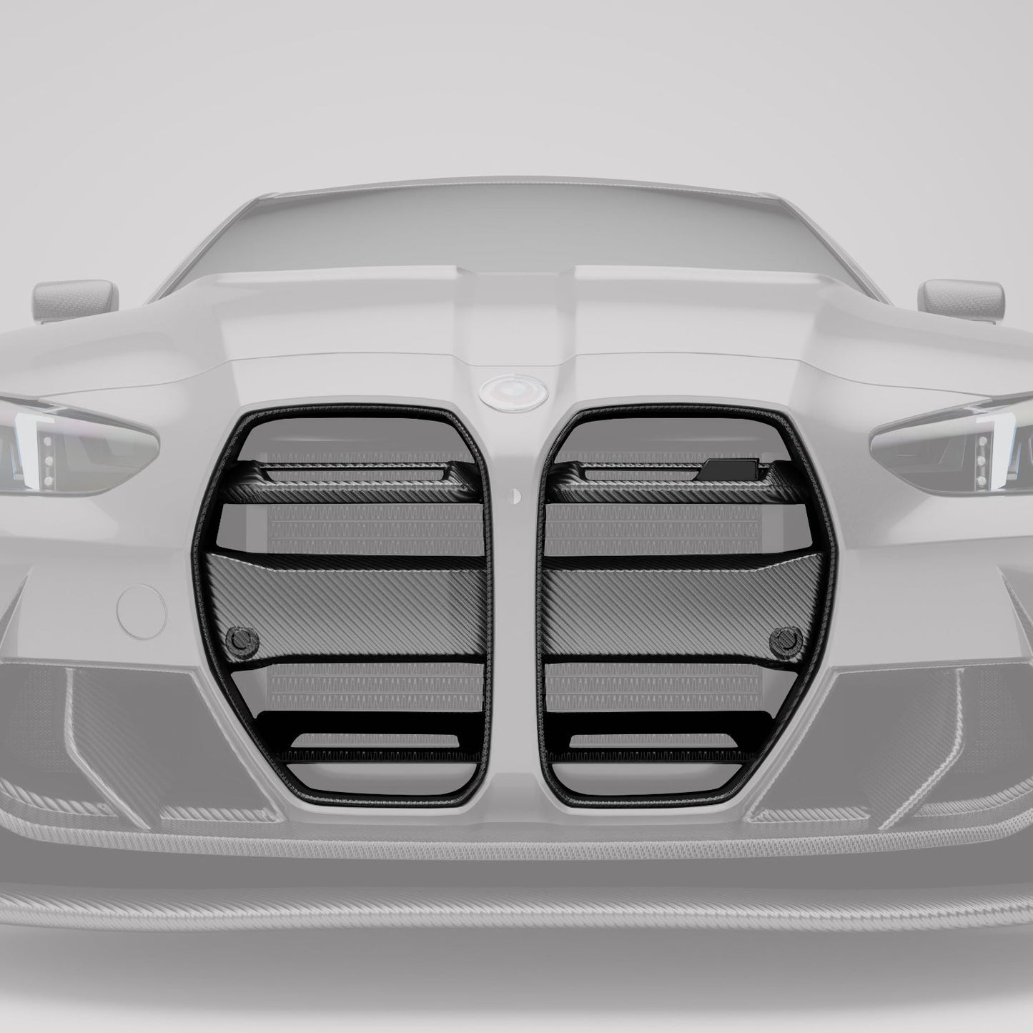 Revozport Carbon Fiber Front Grill for BMW M3 G80 (without ACC)