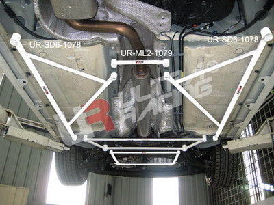 Ultra Racing Mid Lower Brace for Ford Focus Mk2 | 2-Point