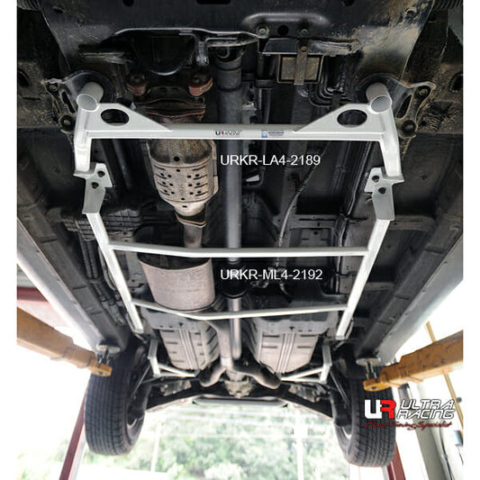 Ultra Racing 4-Point Mid Lower Brace for Hyundai Santa Fe & Veracruz 4