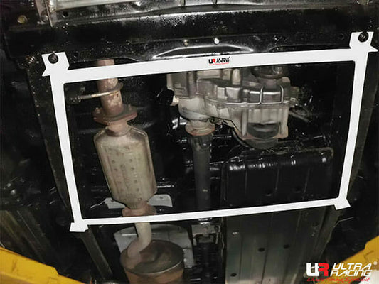 Ultra Racing 4-Point Mid Lower Brace for Ssangyong Rexton I