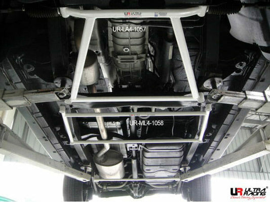 Ultra Racing 4-Point Mid Lower Brace for SsangYong Actyon 2.0D
