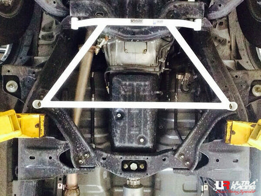 Ultra Racing 4-Point Mid Lower Brace for Isuzu MU-X RF10 2.5 2WD 13-21