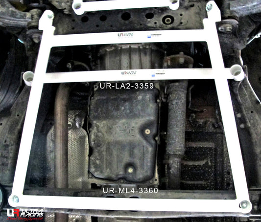 Ultra Racing Toyota Hilux Mid Lower Brace | 4-Point Support