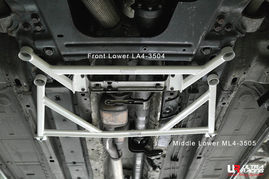 Ultra Racing Alfa Romeo 159 Mid Lower Brace – 4-Point Chassis Brace