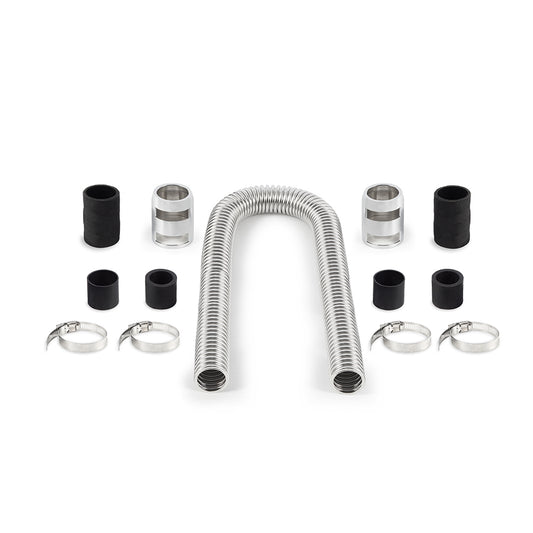 Mishimoto 36-Inch Flexible Radiator Hose Kit Chrome Stainless Steel