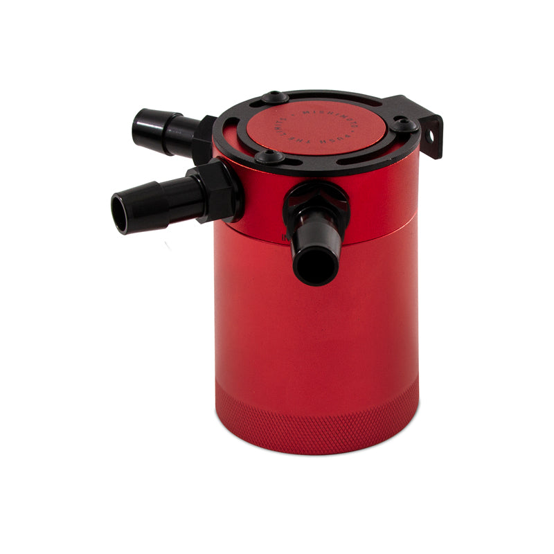 Universal Compact Baffled Oil Catch Can Kit, 3-Port