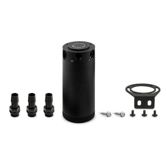 Mishimoto 3-Port Universal XL Baffled Catch Can, Black