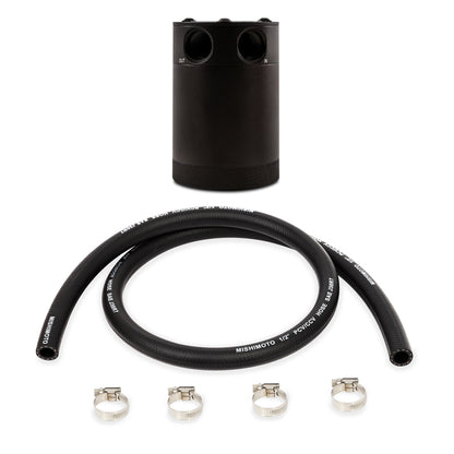 Universal Compact Baffled Oil Catch Can Kit, 2-Port