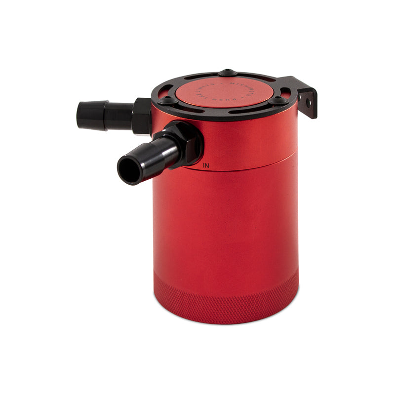 Universal Compact Baffled Oil Catch Can Kit, 2-Port