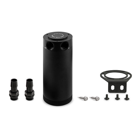 Mishimoto 2-Port Universal XL Baffled Catch Can, Black