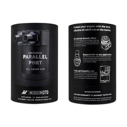 Parallel Port Universal Baffled Oil Catch Can