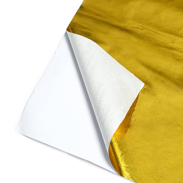 Mishimoto Gold Reflective Barrier Adhesive Backing 24x24