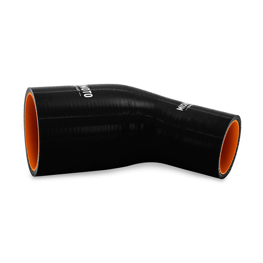 Mishimoto 45° Silicone Reducer 1.75–2.5", Black