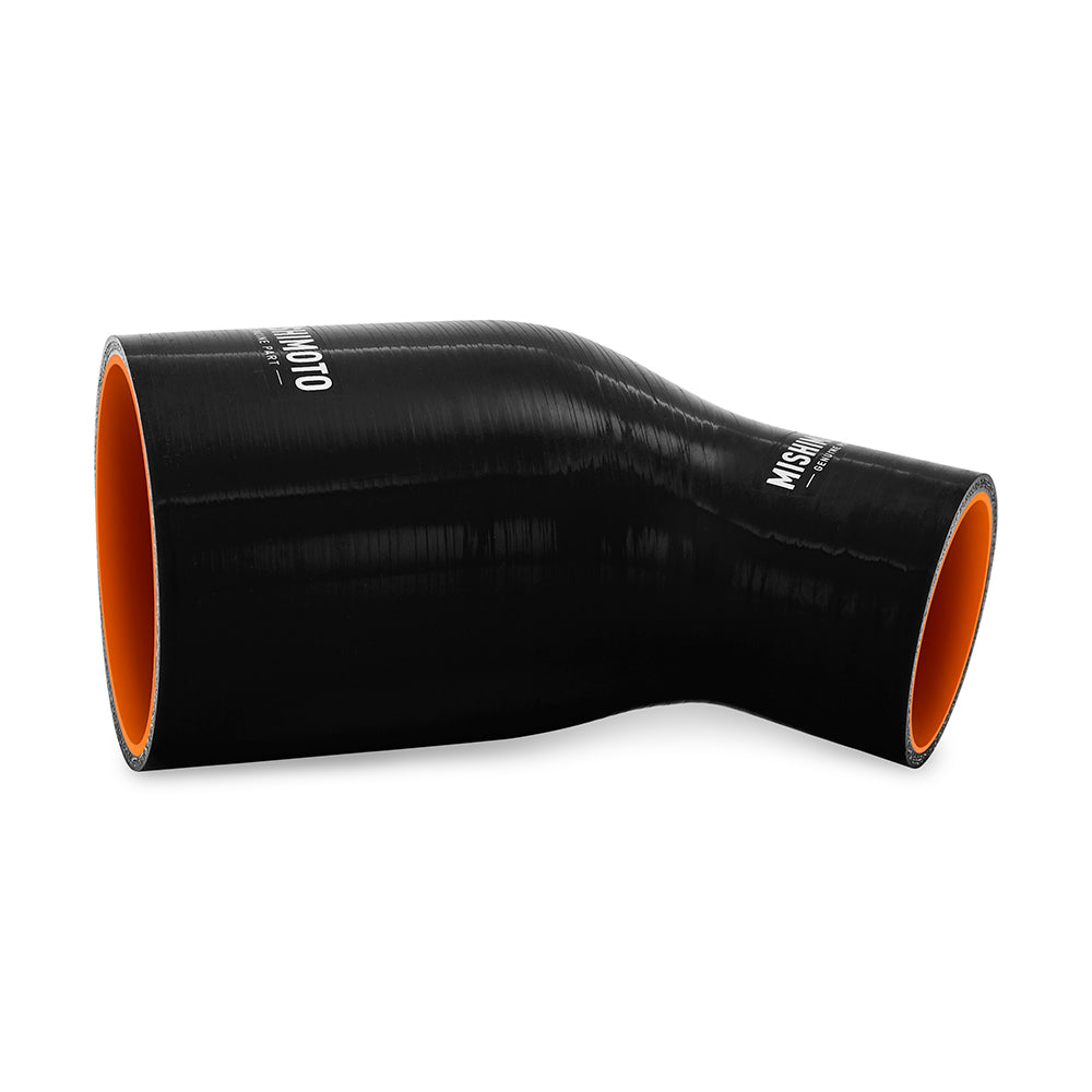 Silicone Reducer Coupler, 45 Degree, 2.5" to 4"