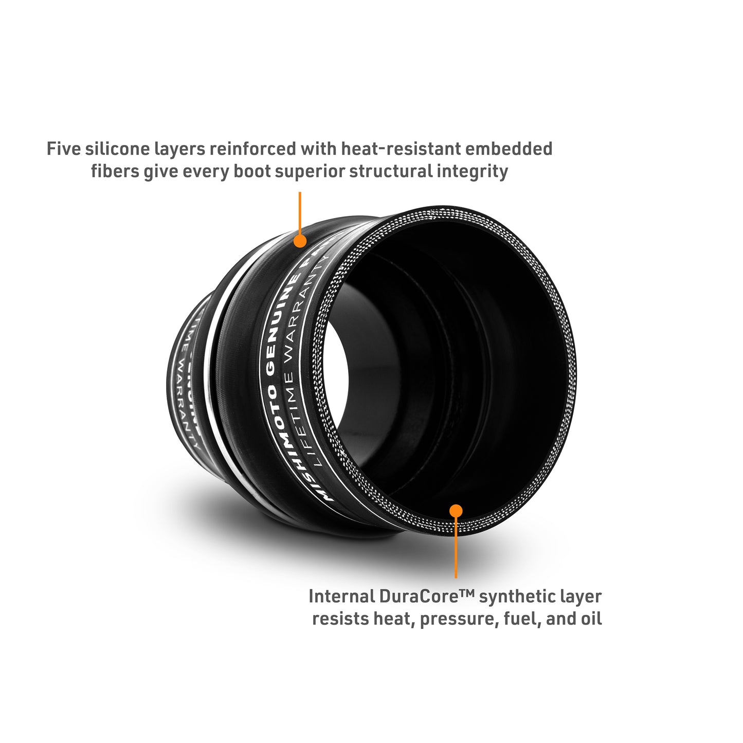 Mishimoto Duracore 3" to 3.5" Silicone Coupler