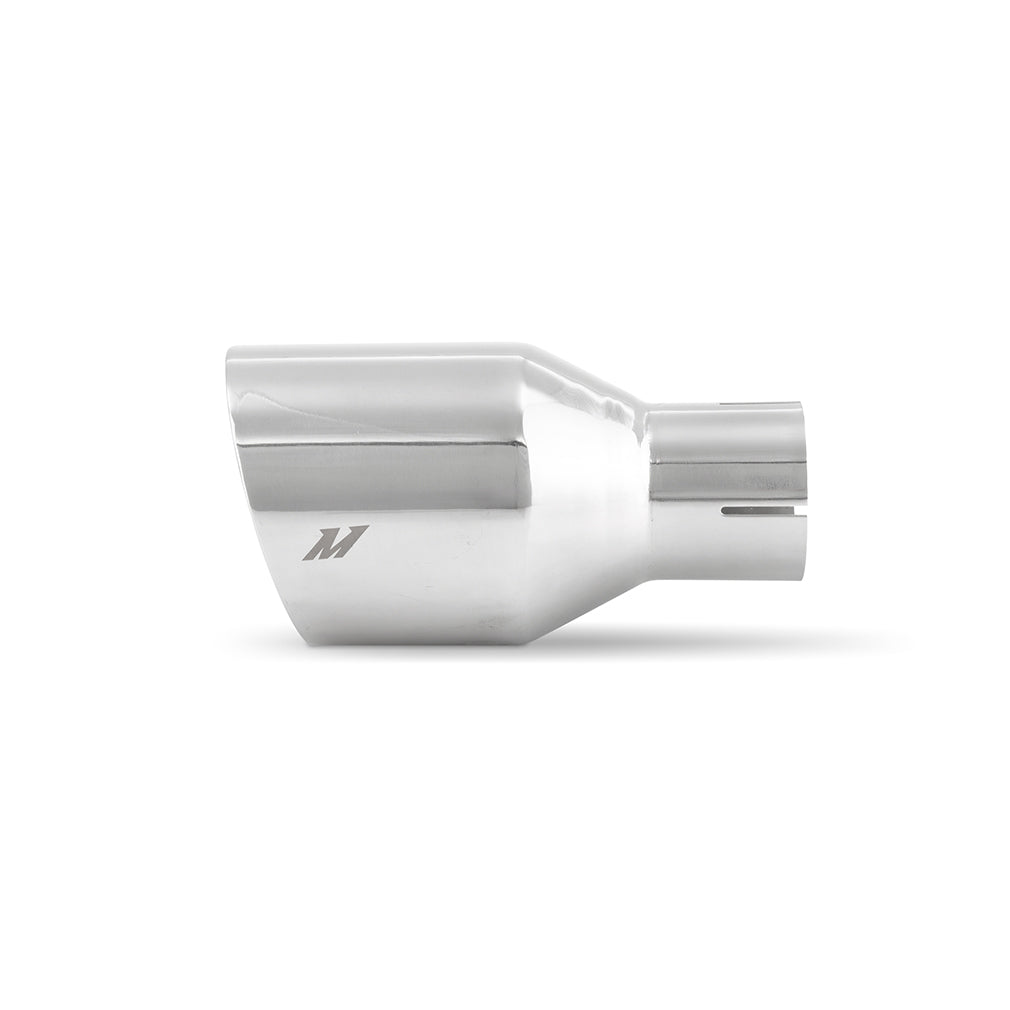 Mishimoto Double Wall Exhaust Tip 2.5" Inlet Slash Cut