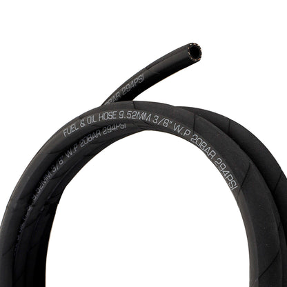 Mishimoto Push Lock Hose -4AN Black 120-240" | FD Racing