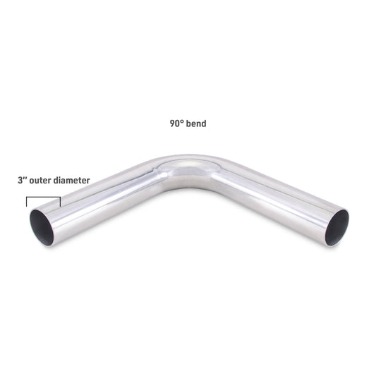 Mishimoto 3 Inch 90° Aluminum Intercooler Piping Elbow