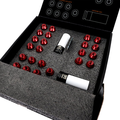 Mishimoto Aluminium Locking Lug Nuts 1/2" x 20 – 23pc Set