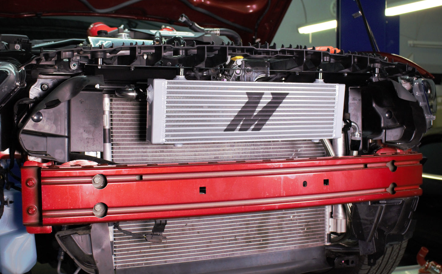 Mishimoto Thermostatic Oil Cooler Ford Mustang GT 2015-2017