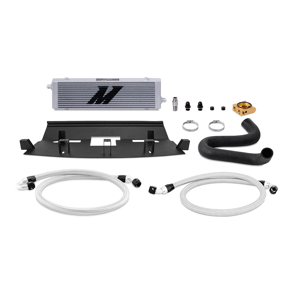 Mishimoto Oil Cooler Kit for Ford Mustang GT 2018-23, Silver