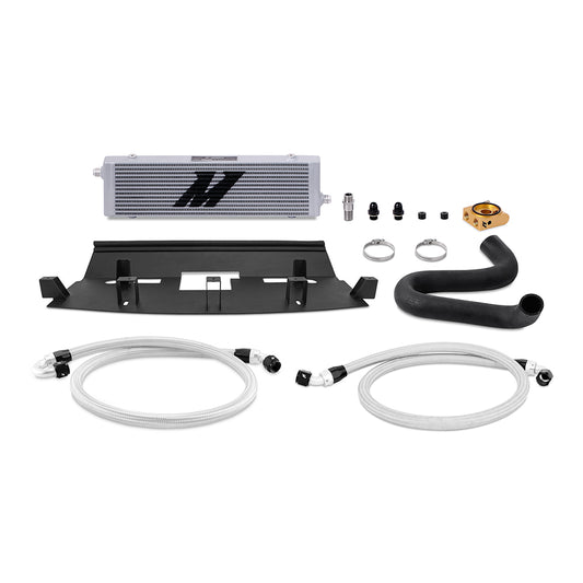 Mishimoto Oil Cooler Kit for Ford Mustang GT 2018-23, Silver