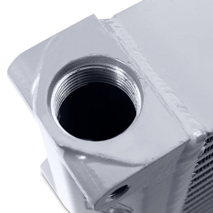 Mishimoto Heavy-Duty Oil Cooler 10", Opposite-Side Outlets