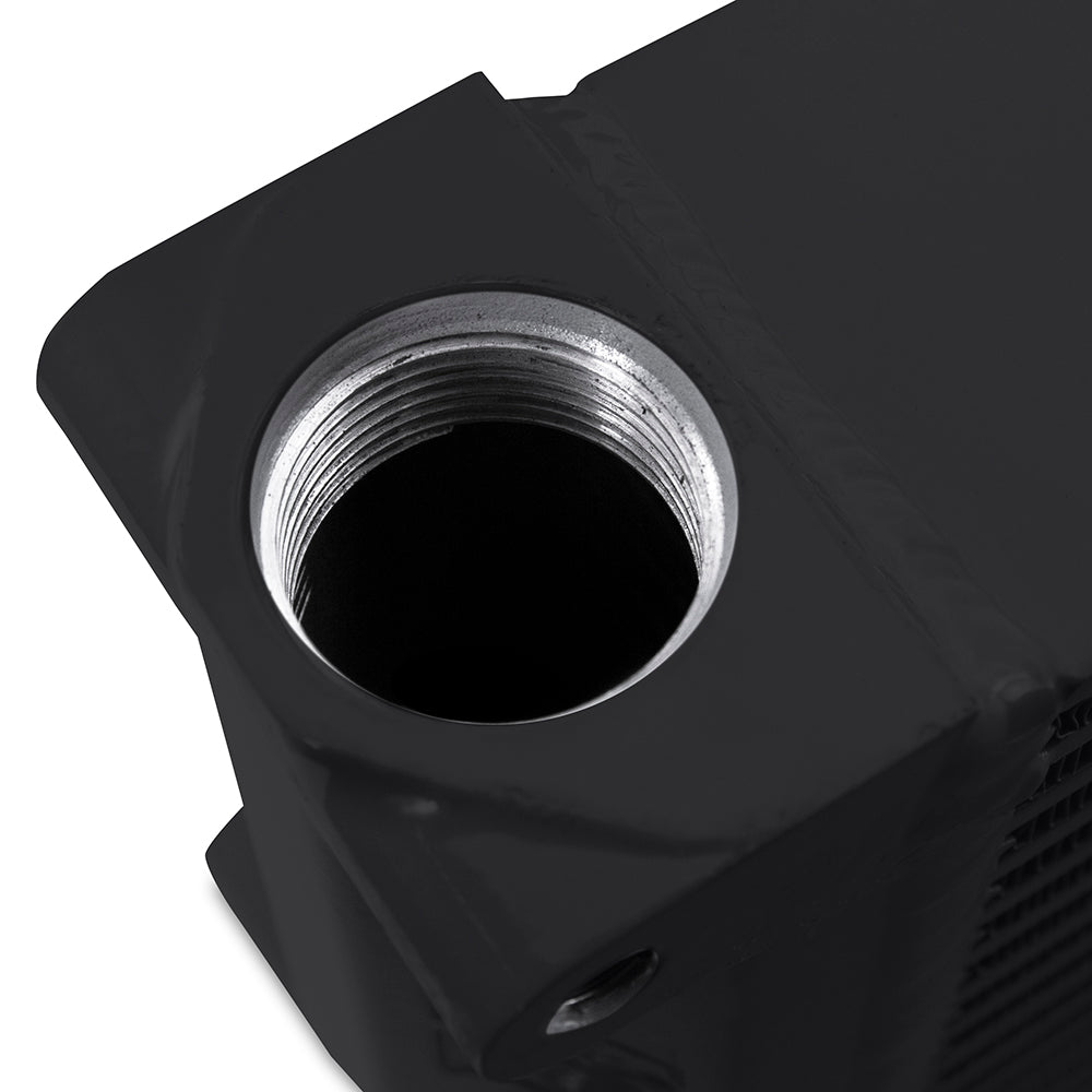 Mishimoto Heavy-Duty Oil Cooler, 10", Same-Side Outlets