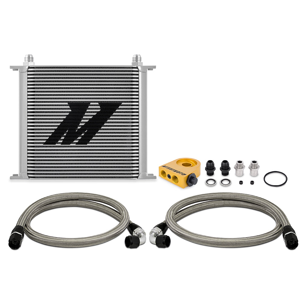 Mishimoto Universal Thermostatic 34-Row Oil Cooler Kit