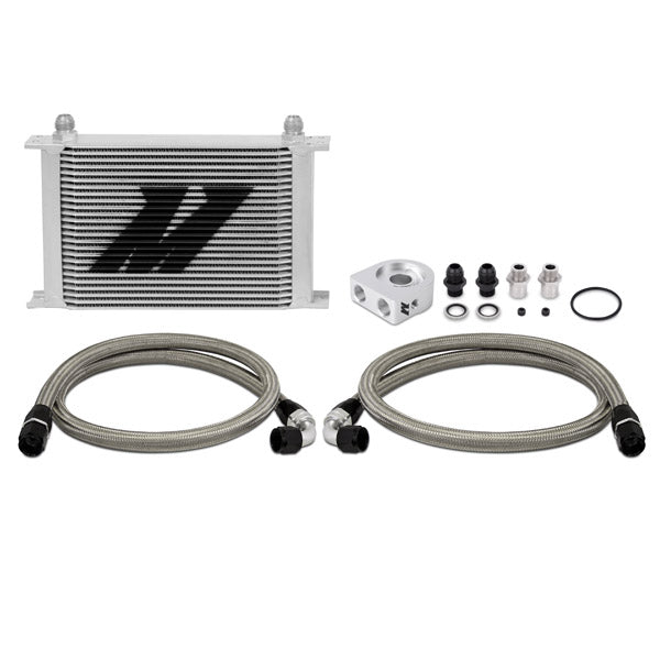 Mishimoto Universal 25 Row Oil Cooler Kit – Silver