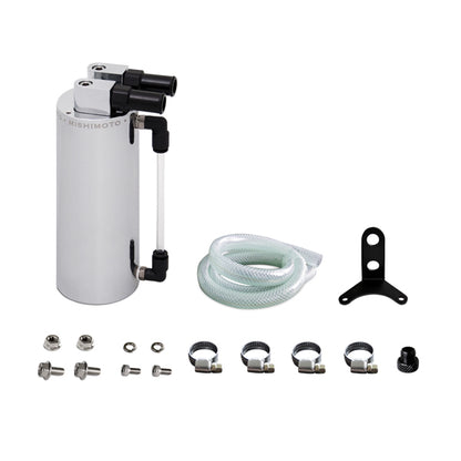 Mishimoto Aluminum Oil Catch Can - Small, Universal
