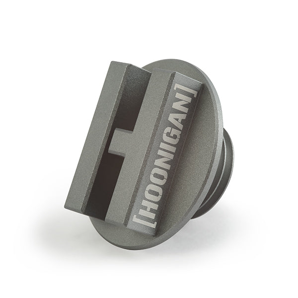 Mishimoto Hoonigan Oil Filler Cap, Ford Mustang 1987–2001, Silver