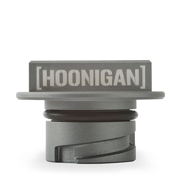 Mishimoto Hoonigan Oil Filler Cap, Ford Mustang 1986–2014, Silver