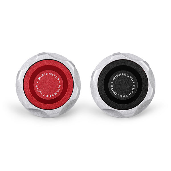 Mishimoto Ford EcoBoost Oil Filler Cap, Red, CNC Billet