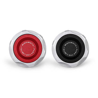 Mishimoto Ford EcoBoost Oil Filler Cap, Red, CNC Billet