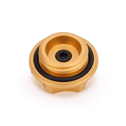 Mishimoto Limited Edition Subaru Oil Filler Cap, Gold, CNC Billet