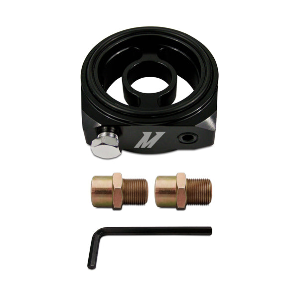 Mishimoto Oil Filter Sandwich Plate Adapter – Three NPT Port Billet