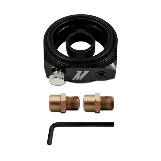 Mishimoto Oil Filter Sandwich Plate Adapter – Three NPT Port Billet